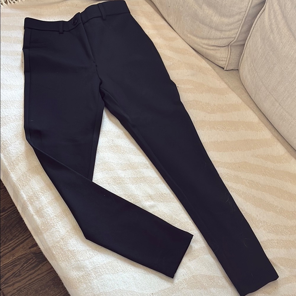Zara Black Dress Jumpsuit with Slim Fit